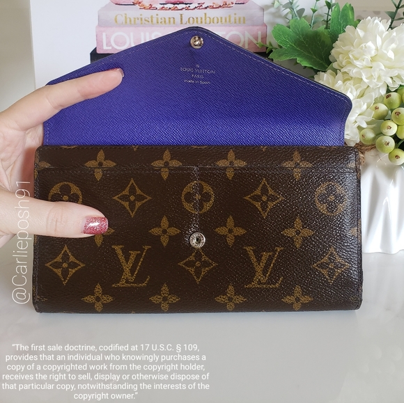 *SOLD* Authentic Pre-owned Louis Vuitton Marie Lou Monogram Epi Wallet - Picture 4 of 13